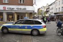 Einsatz BF Koeln Messerstecherei Koeln Porz Josefstr P26